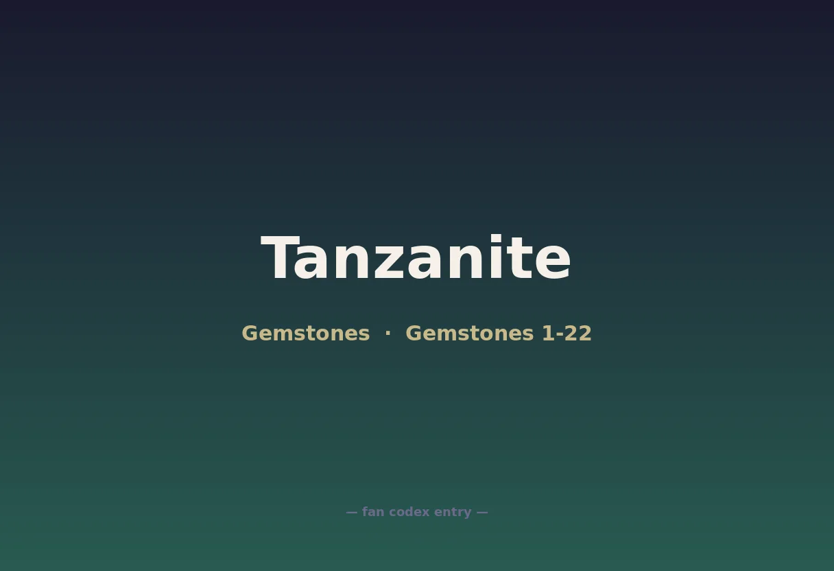 Tanzanite
